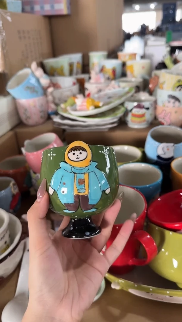 陶瓷【唯品瓷】手工手绘陶瓷直播间
