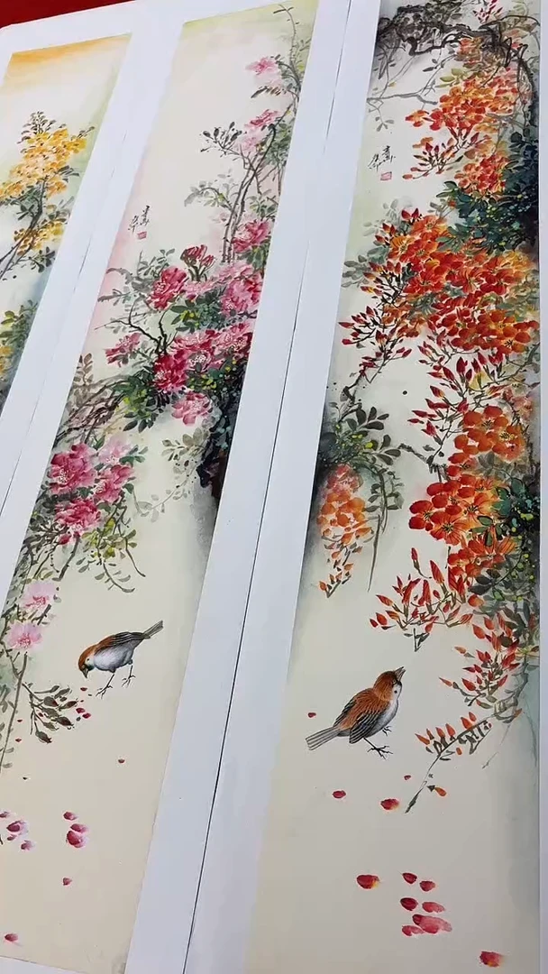 国画周建真老师绘画作品16-27
