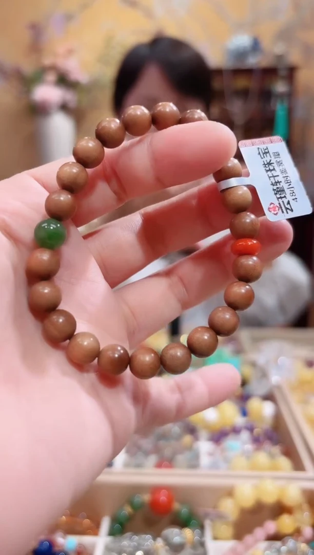 未镶嵌手串和田玉设计款珠串