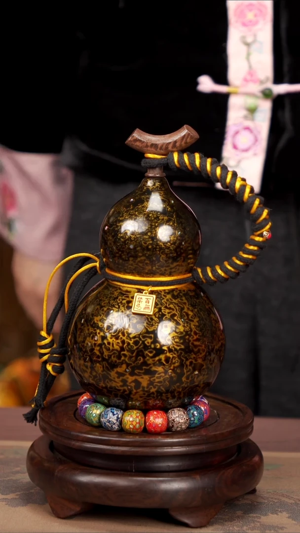 【闪购商品】103易林大漆酒葫芦----258