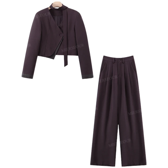 【封后轻奢设计】【弗洛街区】新款时尚百搭套装2226