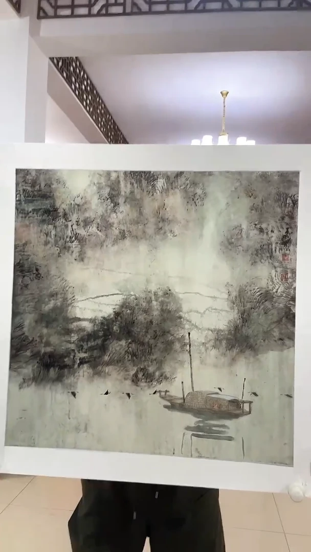 国画国画Y-李玉国绘画作品4平尺