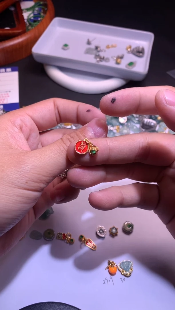 【闪购商品】翡翠吊坠(不含链)银S925镶嵌1