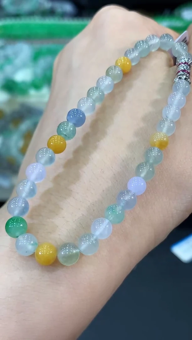 未镶嵌手串翡翠C145