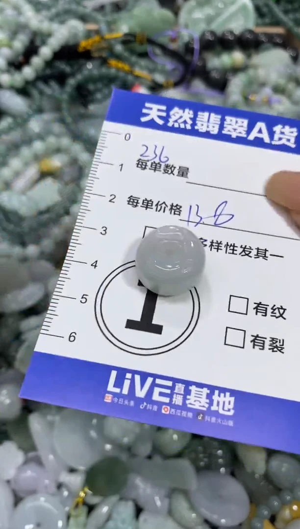 颈饰未镶嵌翡翠天然翡翠A货批量多样性发一件