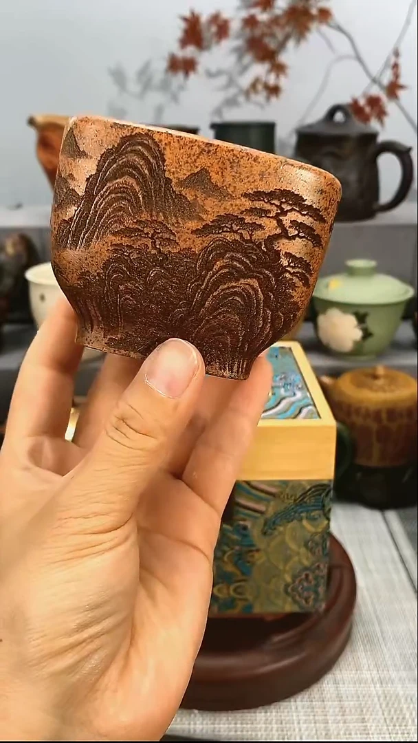 茶壶紫砂威震四方  原矿紫砂