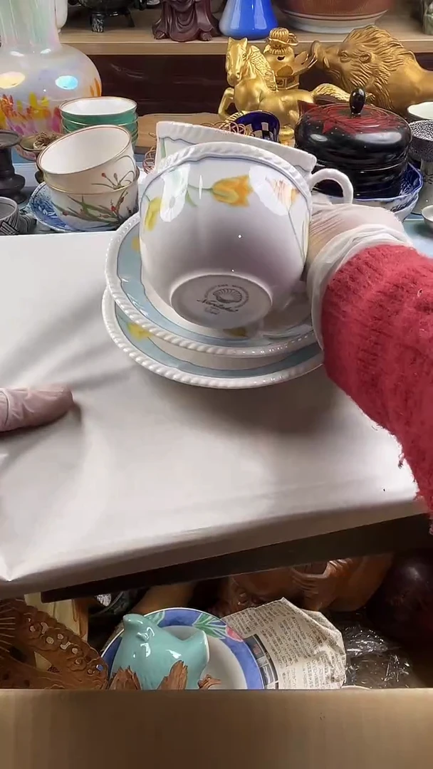 瓷片猴***猪英歌瓷器满28包邮