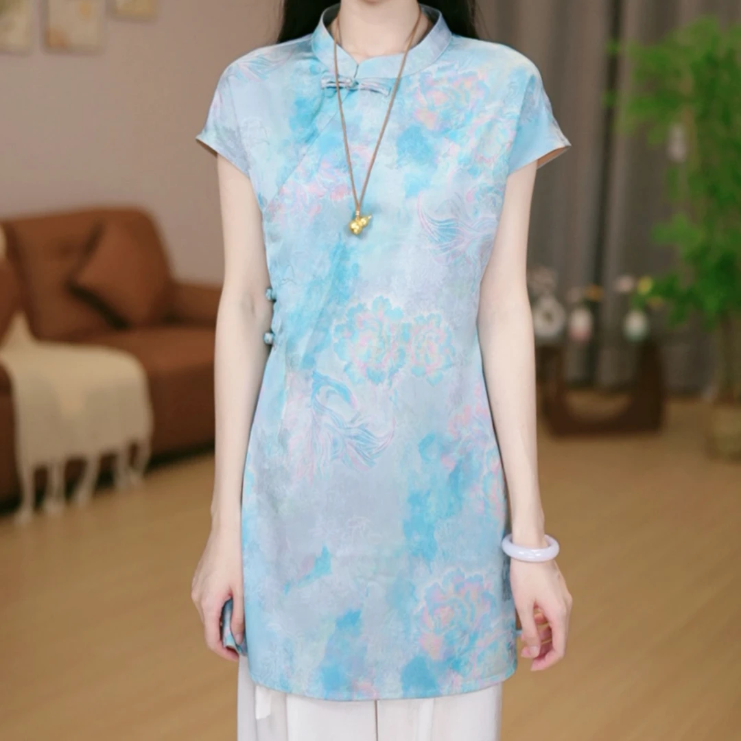 【现货】【2305-玉生烟】新中式国风女复古宽松上衣-园园