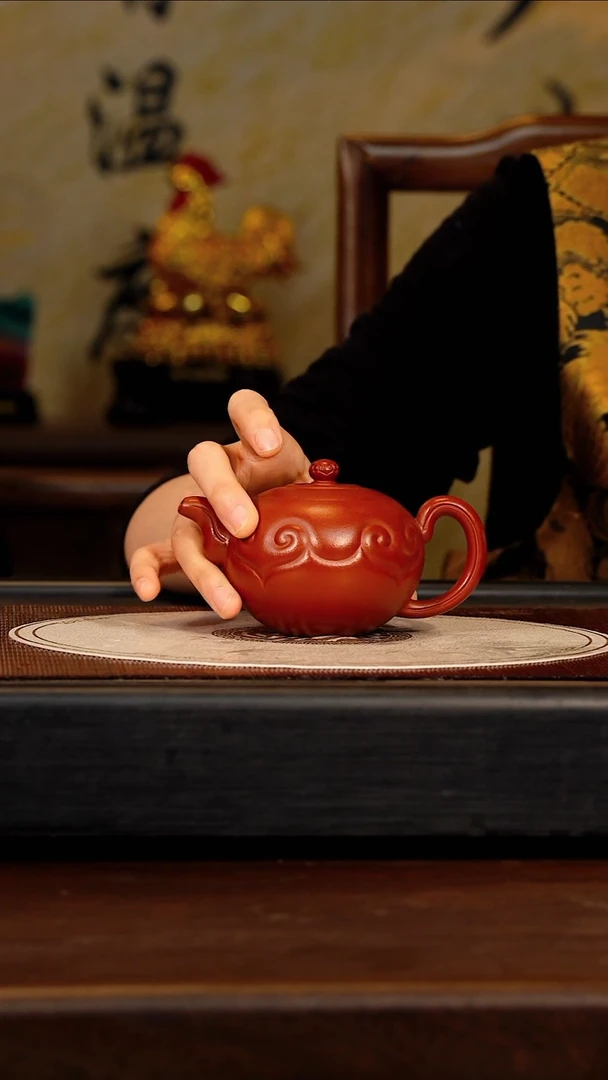 YF 朱泥 如意一粒珠