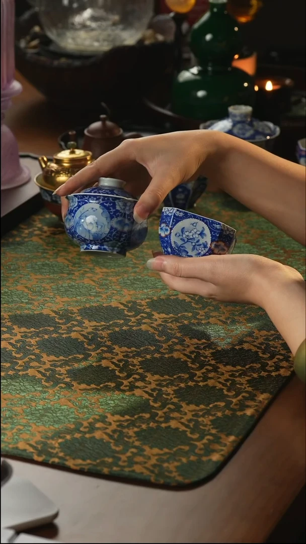 瓷片玥*珠青樵轩 一套