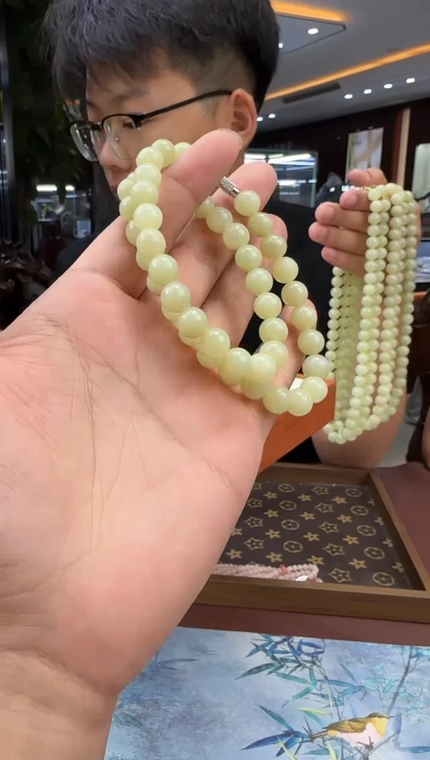 和田玉未镶嵌项链【陆530】06 7021 多样性发其一