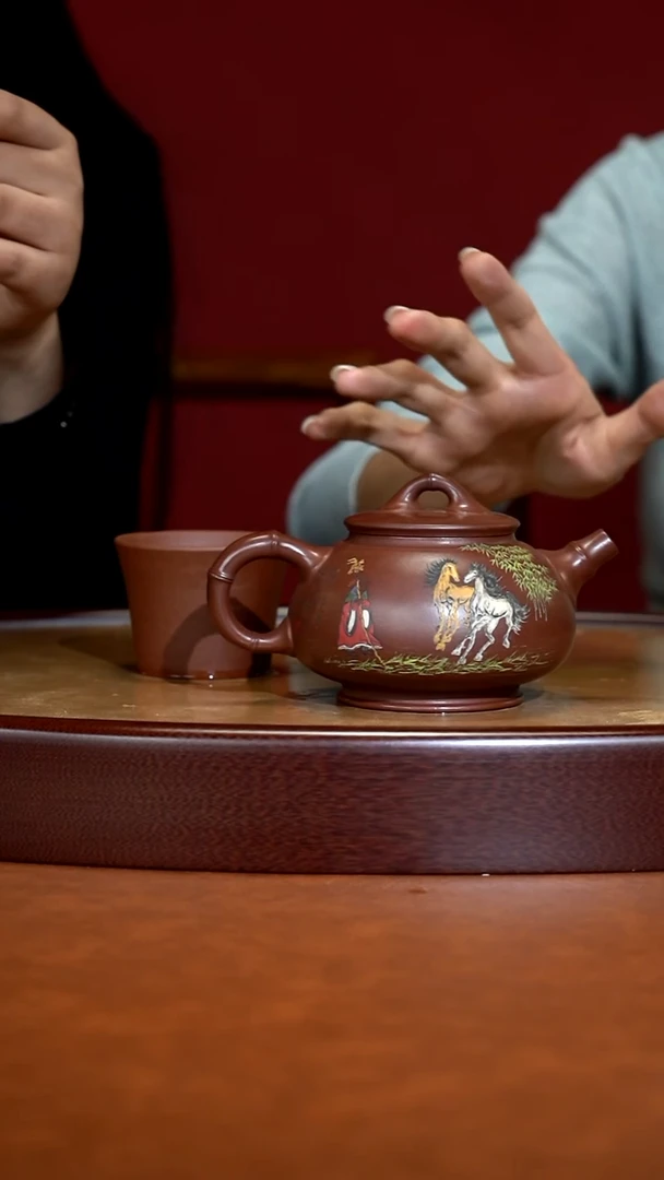 茶壶紫砂17送一个主人杯+墨宝一副