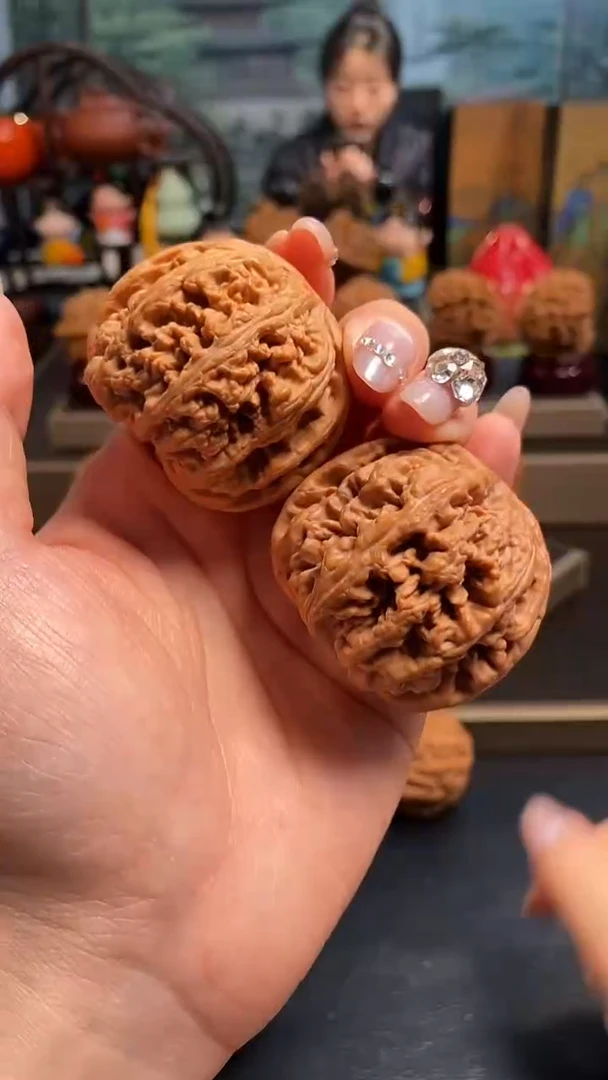 【闪购商品】文玩核桃吊坠A708大粗筋45