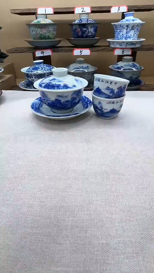 【闪购商品】景德镇制盖碗系列家用高端
