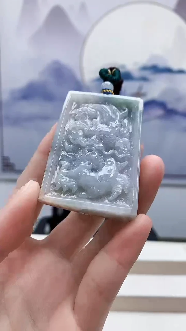 未镶嵌定制翡翠4812ry-毛货挂件61