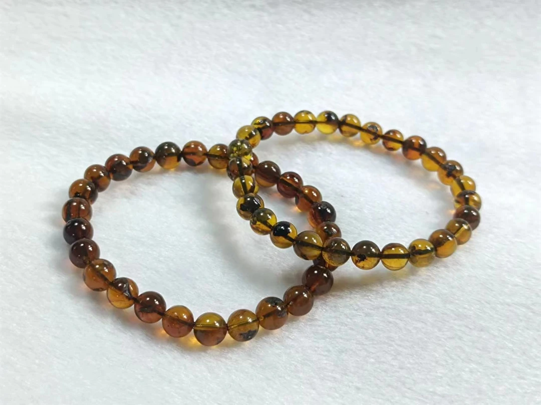 【康康严选】药珀琥珀单圈手串GS 【多样性发其一】约7mm