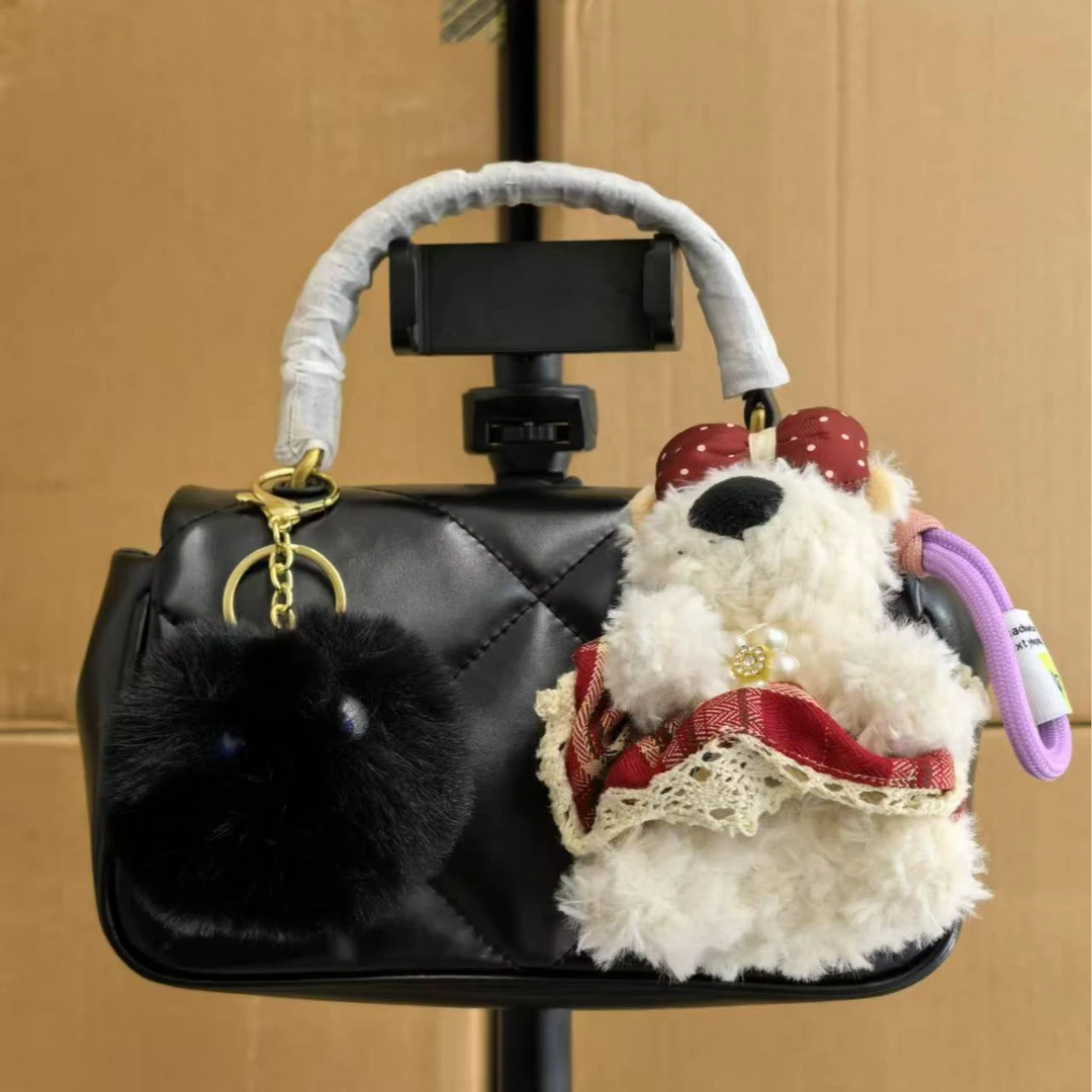 迷你饺子托特挂件15*9*14