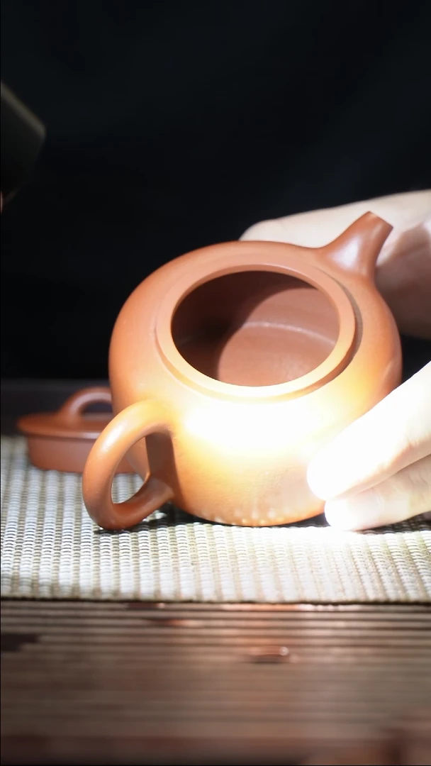 茶壶紫砂朱泥井栏半手工