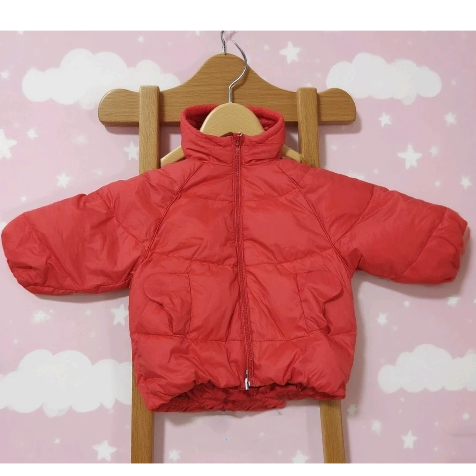 【直播间】红色耳朵羽绒服