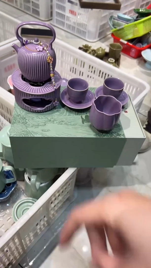 瓷片非微瑕商品，②礼盒