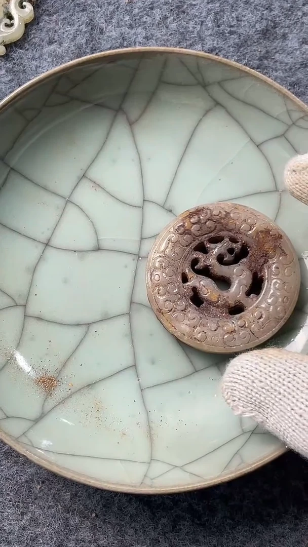 【闪购商品】瓷片手工，手绘，陶瓷