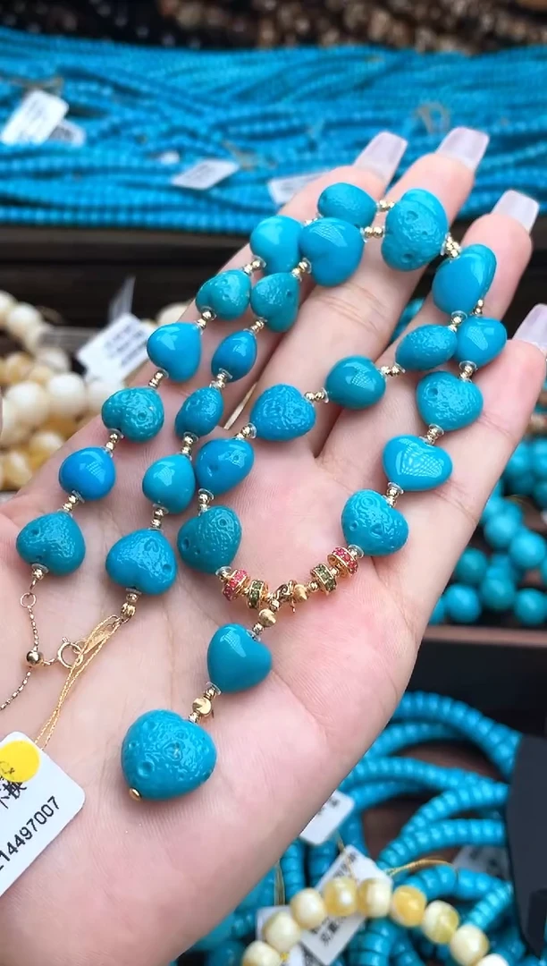 未镶嵌绿松石珠宝奇石A030