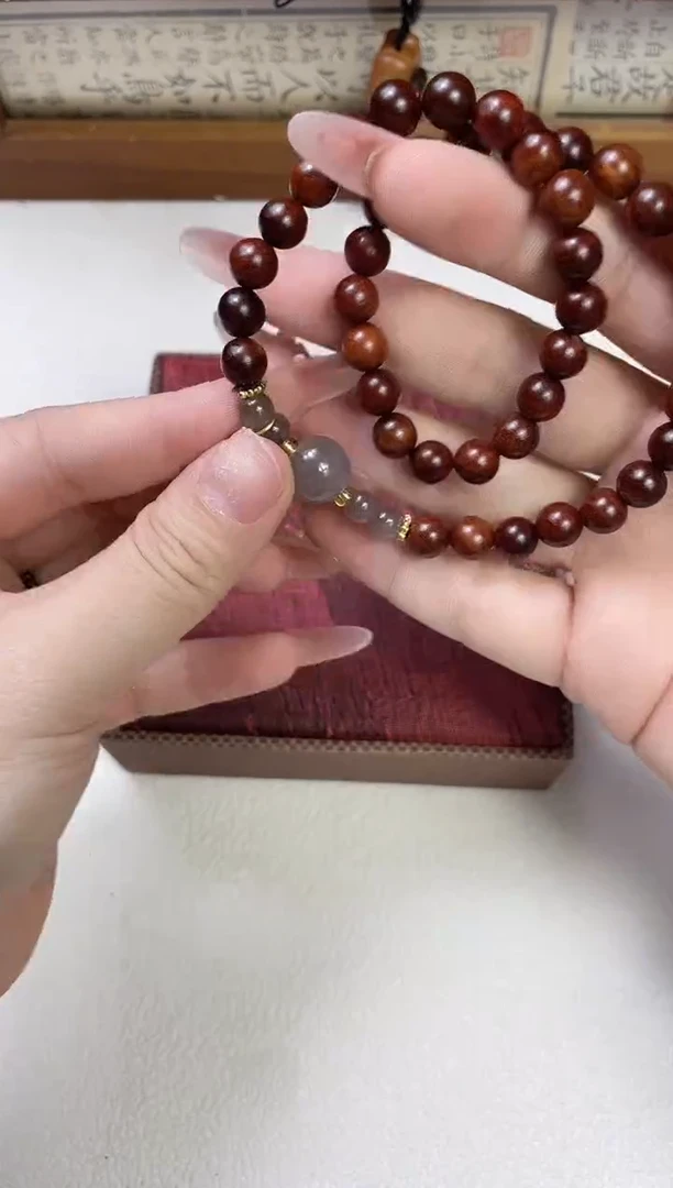 非洲檀香手串/手链精美手串 无礼盒 多发性其一