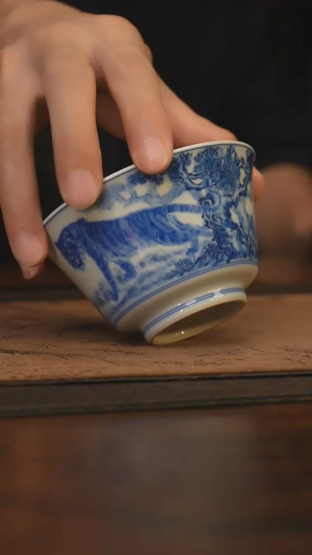 瓷片柴窑青花破价福利