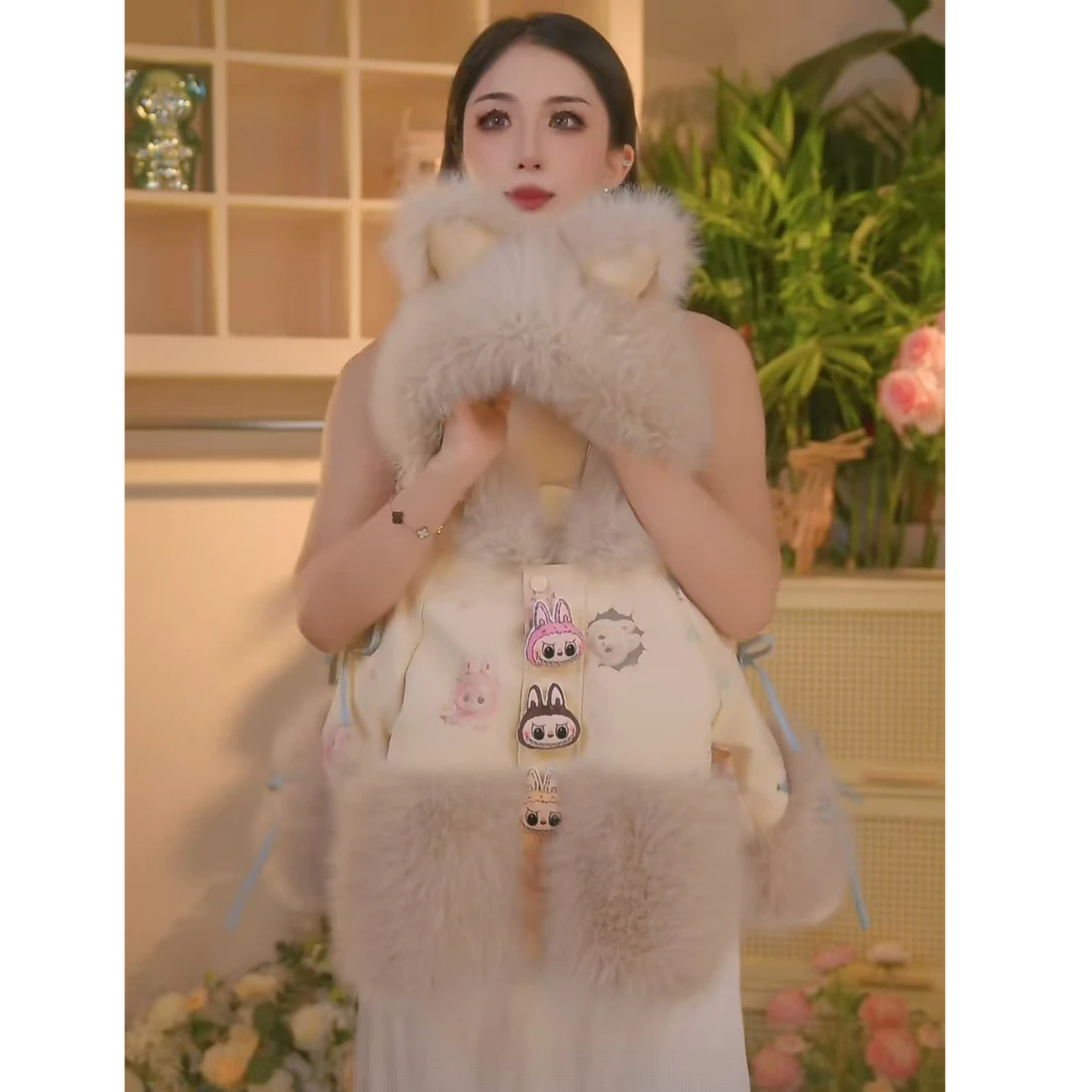 洛茵【小布布】2025新款冬款女童洋气时尚加厚外套MF1030