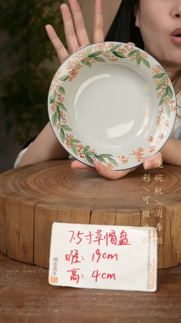 碗瓷景德镇手工手绘高温瓷釉下彩