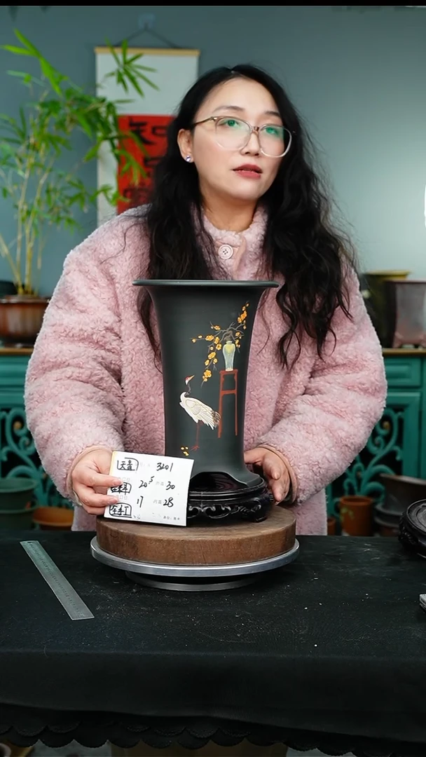 紫砂花盆3101+s紫砂花盆