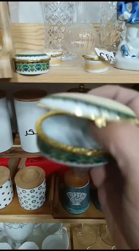 瓷微瑕小小首饰盒四个装