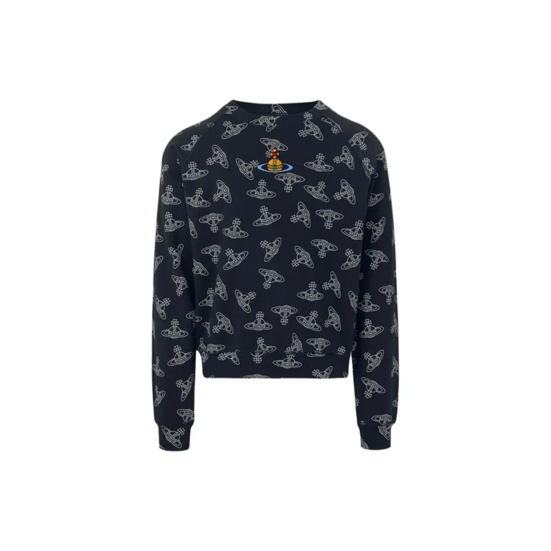 全新未使用 Vivienne Westwood/薇薇安·威斯特伍德 满印套头卫衣