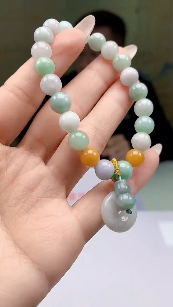 【闪购商品】翡翠颈饰未镶嵌5125ty-jj手串3