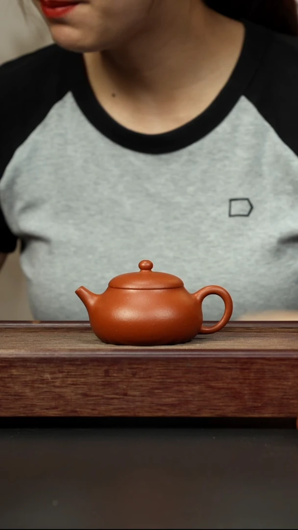 紫砂茶壶超矿标红降坡 改良西施