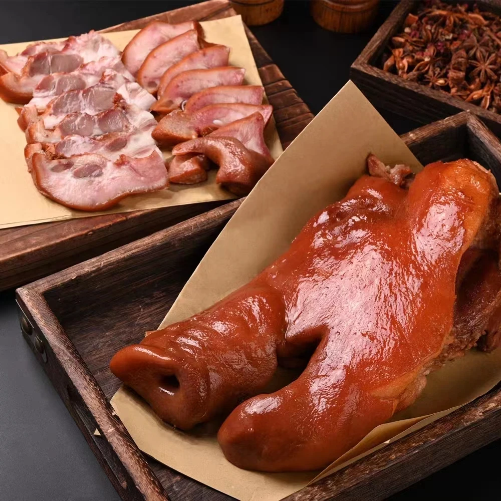 【买4斤送2斤】6斤左右 秘制美味猪头肉 地道下酒硬菜真空锁鲜｜加热即食 开袋即食