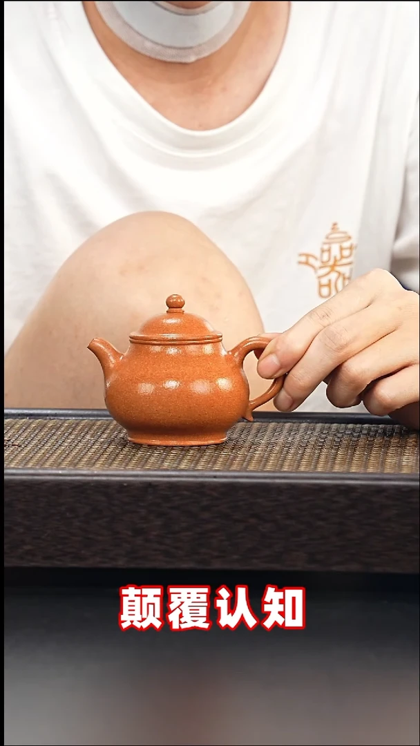 茶壶紫砂全手工黄降坡-潘壶