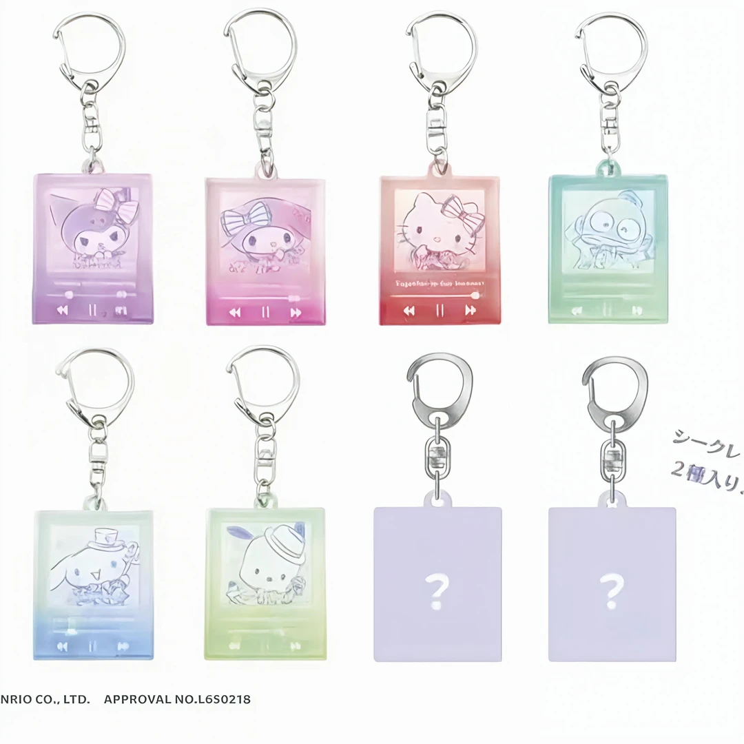 【日版】三丽鸥家族乐团系列透明挂件盲袋