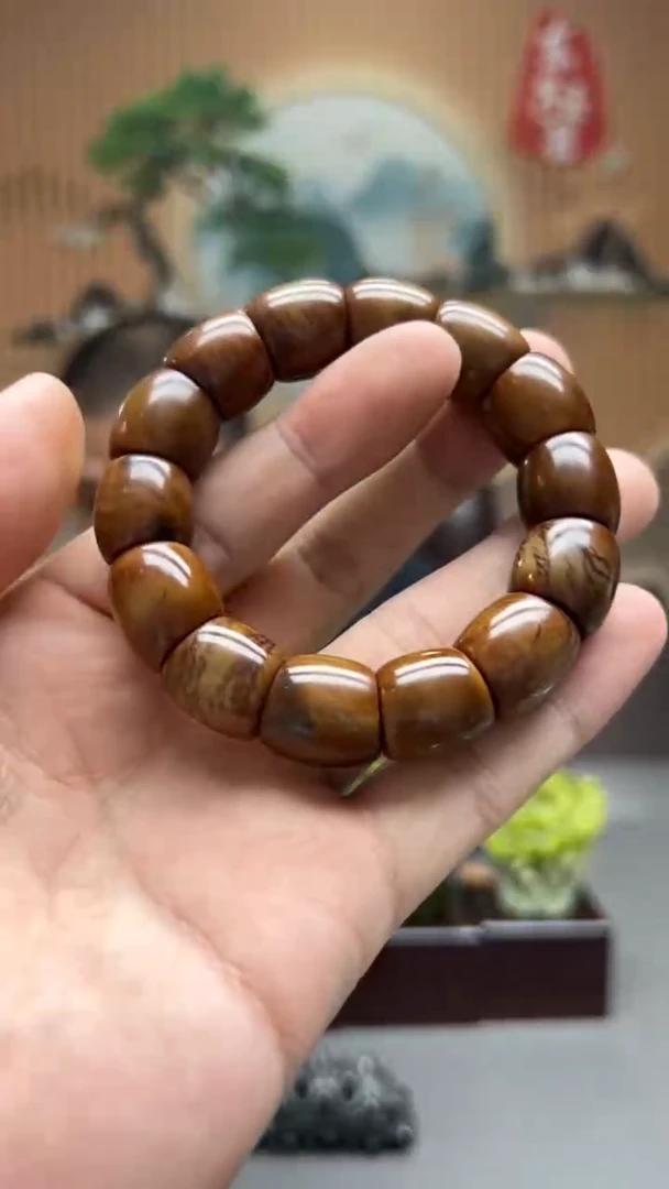 【闪购商品】和田玉手链未镶嵌天然和田玉手串