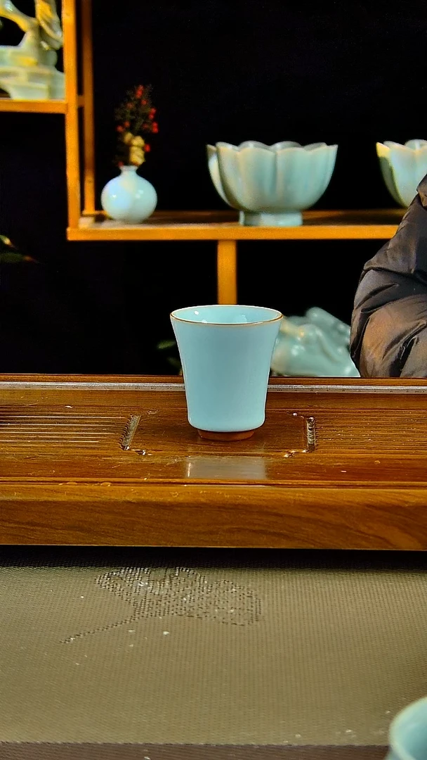 【闪购商品】婷婷专属闪购原款原釉汝瓷福利杯