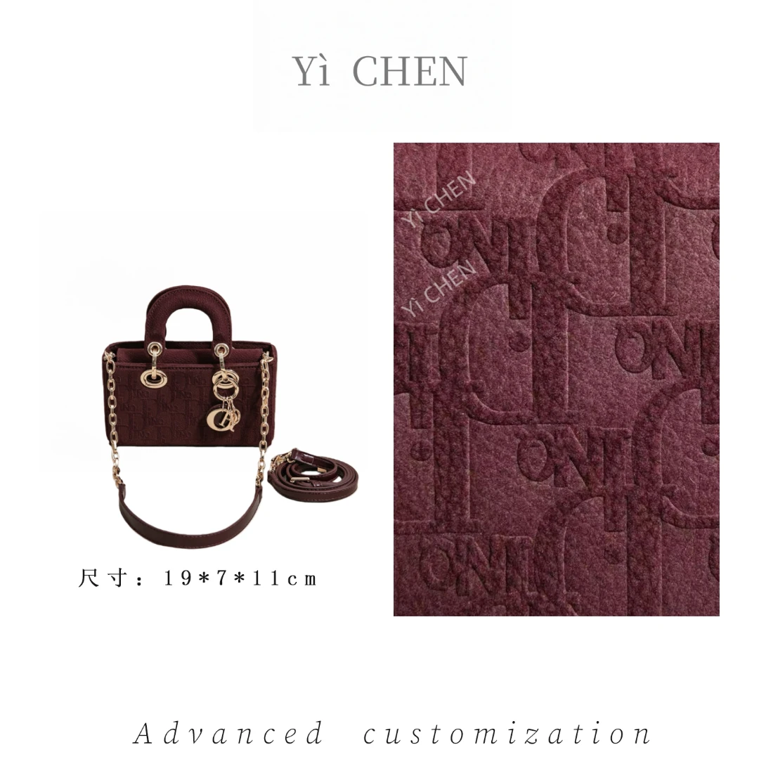 【Yì CHEN】SK-83305-梅洛酒红 简约时尚女士新款轻奢单肩斜跨包