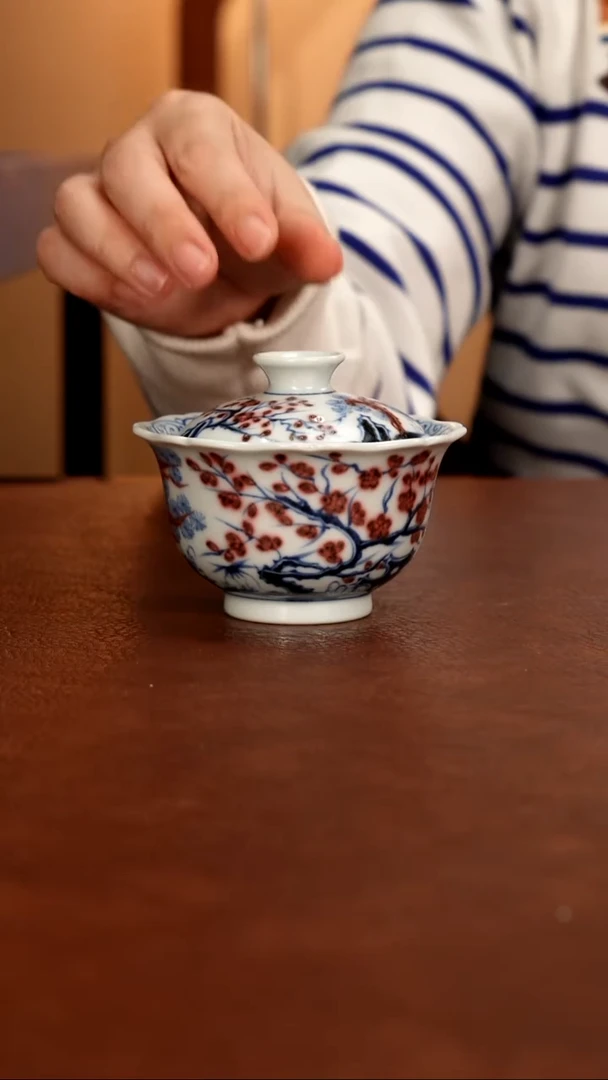 景德镇瓷器，青花瓷手绘茶具~