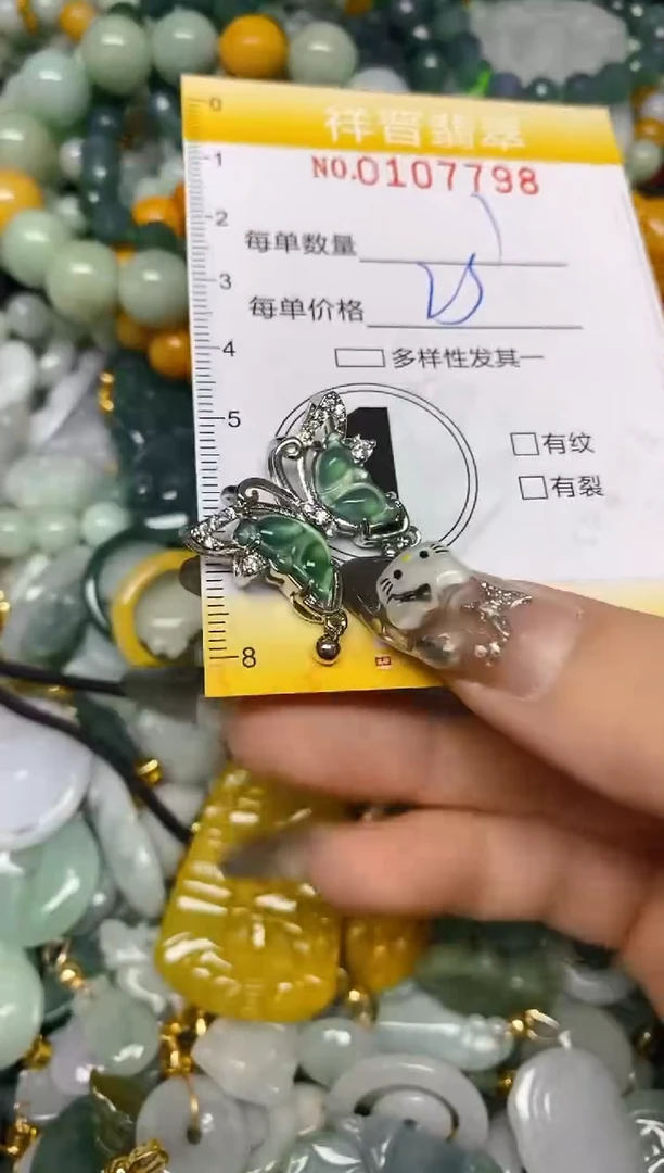 【闪购商品】翡翠颈饰未镶嵌闪购0107798