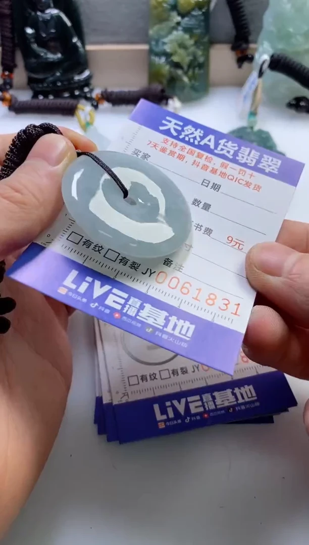 【闪购商品】翡翠挂件未镶嵌