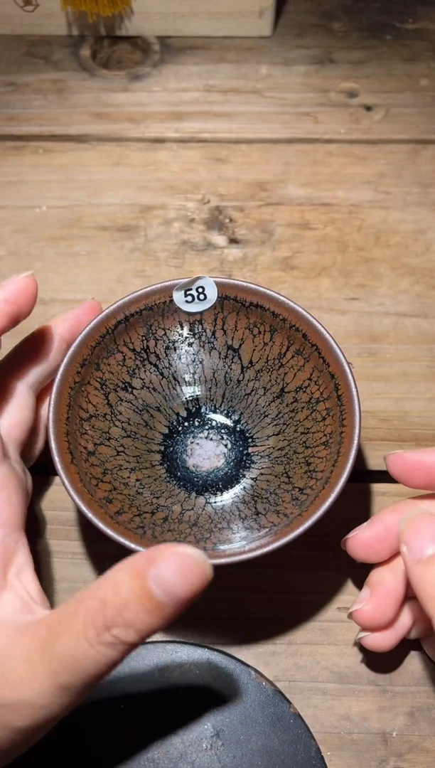 茶盏老木头精品柴烧58