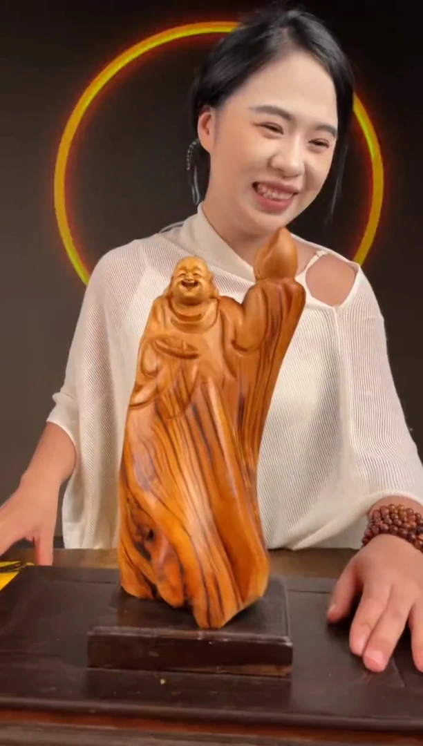 柏木（崖柏）手工摆件,先抢先得! 编号:201