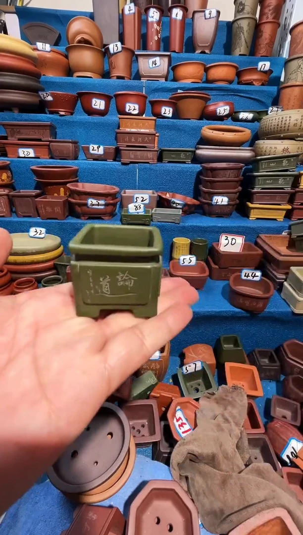 【闪购商品】紫砂紫砂花盆4*3