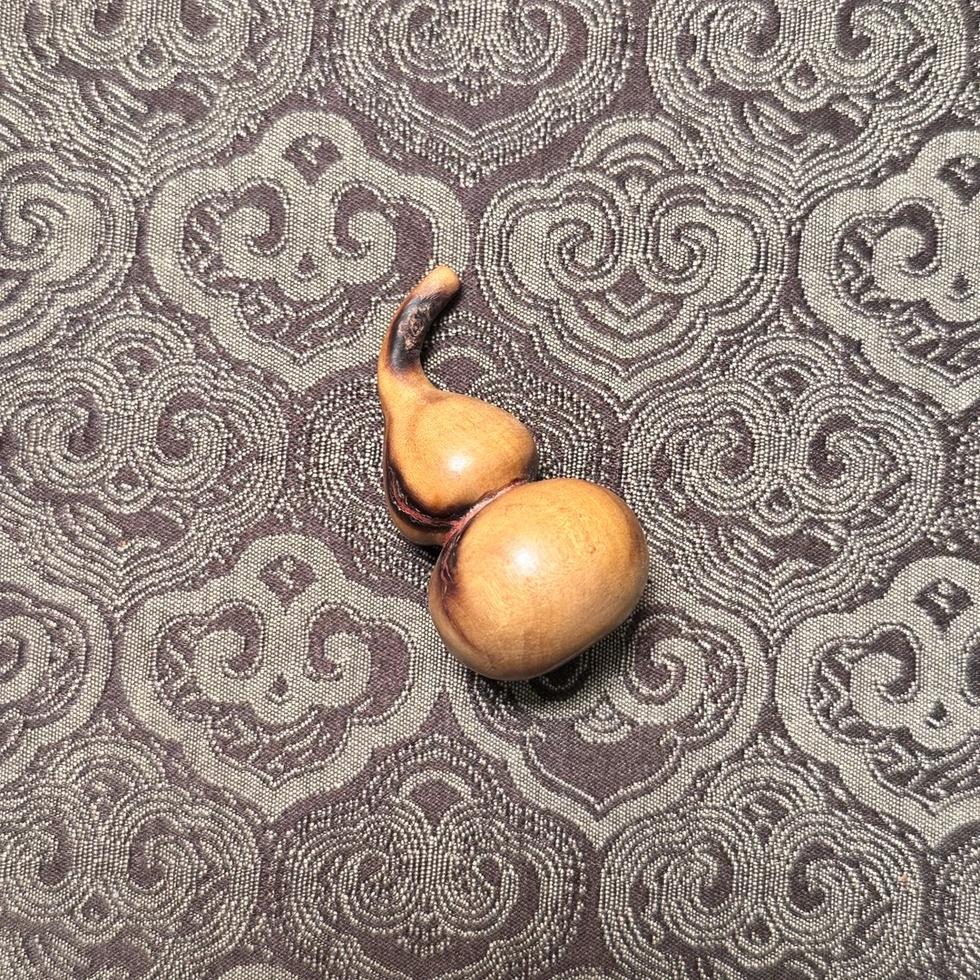 雷枣 葫芦小摆件脖挂绳 可盘