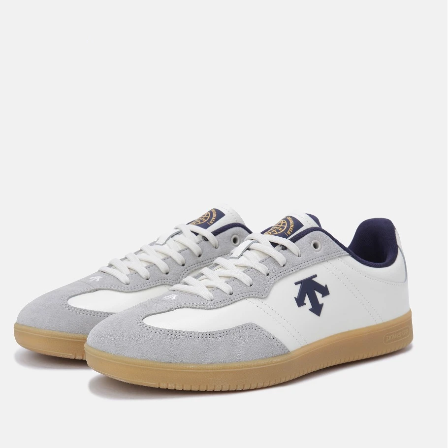 DESCENTE/迪桑特舒适百搭防滑耐磨低帮板鞋休闲鞋系带