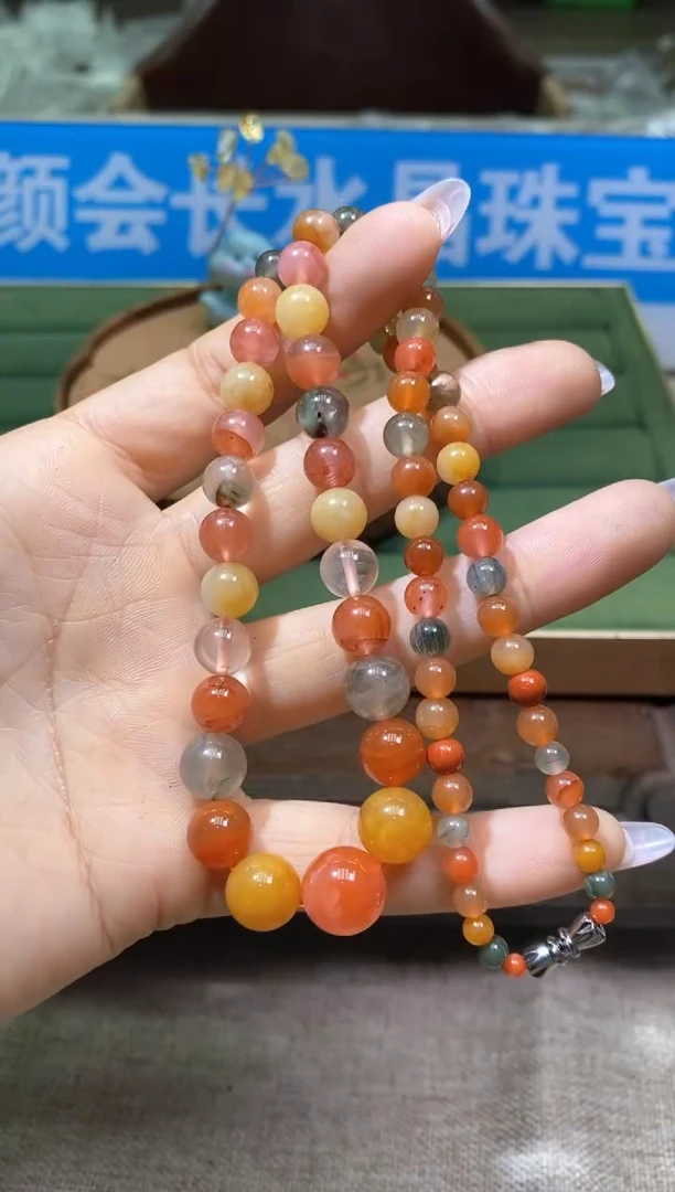 【闪购商品】水晶颈饰未镶嵌多样性发一件655